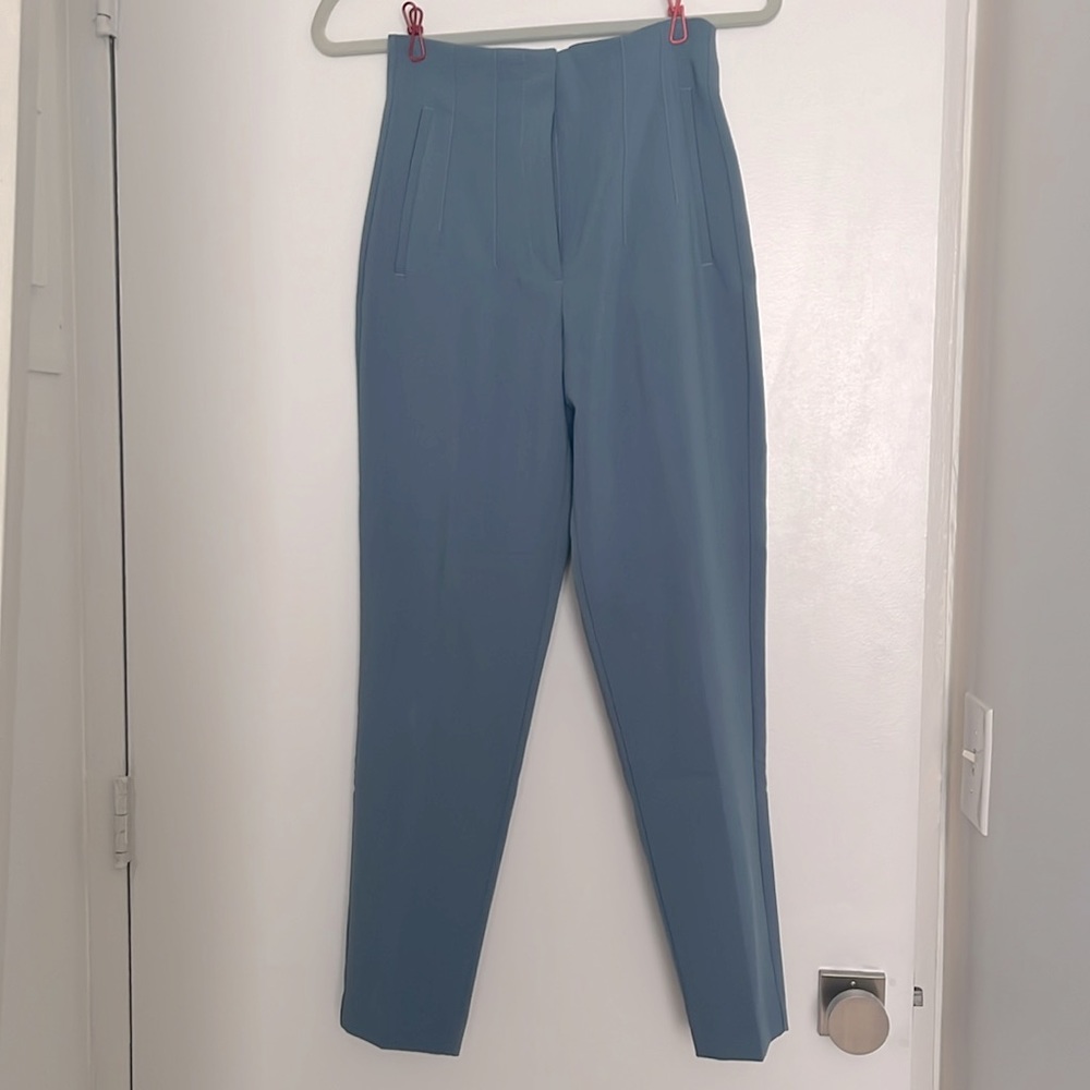 Zara high wasted cigarette pants